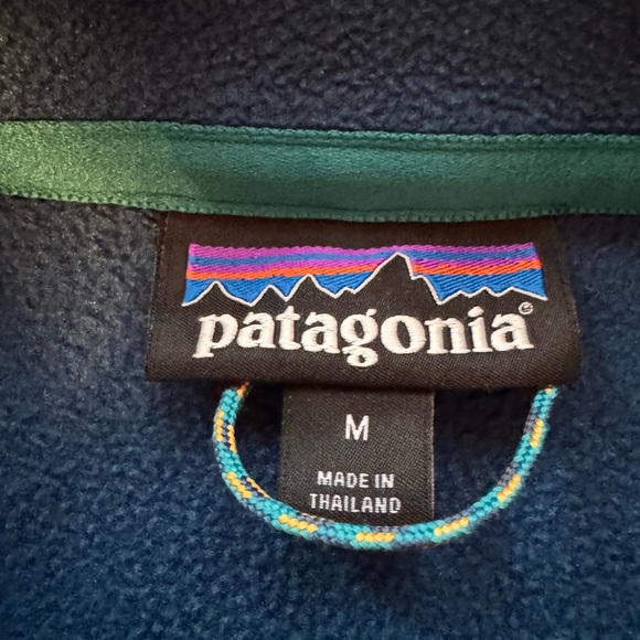 Patagonia Blue Fleece Jacket - Picture 5 of 8